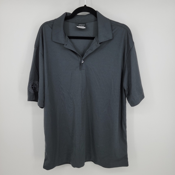 Nike Golf Dri Fit Polo Compassion Foundation Logo Size L - Picture 3 of 11